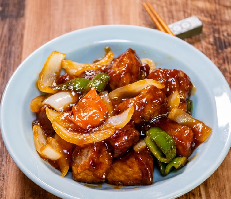 Daging Babi Masam Manis Klasik (酢豚)