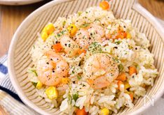 Rice Cooker Shrimp Pilaf