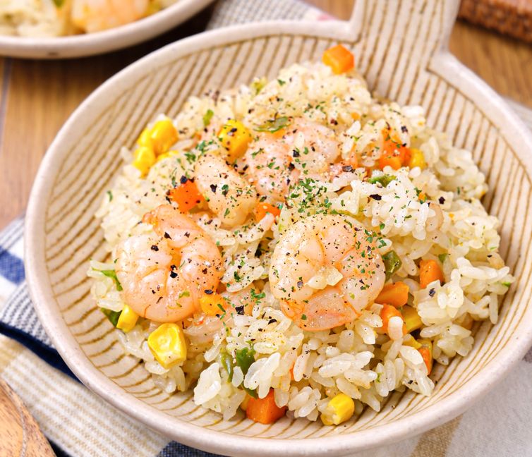 Rice Cooker Shrimp Pilaf