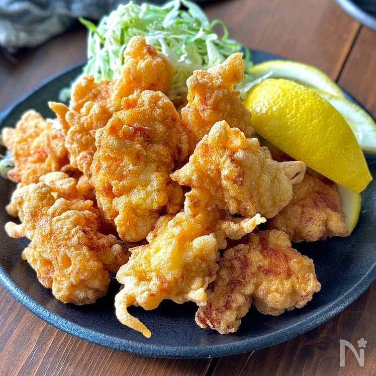 “Saku-Fuwa” Crispy–Fluffy Tori-Ten Process5