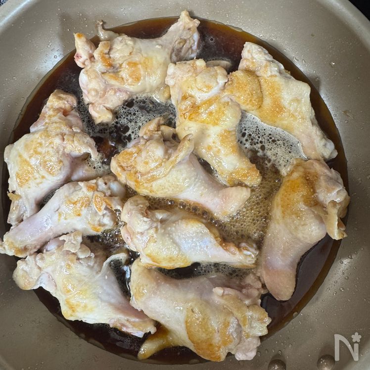 Set-It-and-Forget-It Simmered Teriyaki Chicken Drumettes Process2