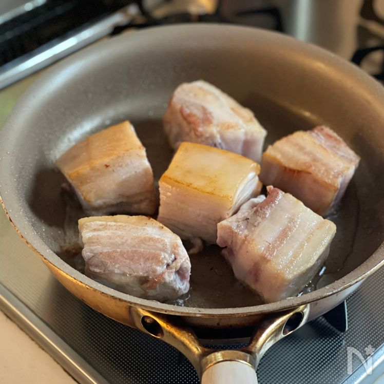 Kakuni Braised Pork Process1