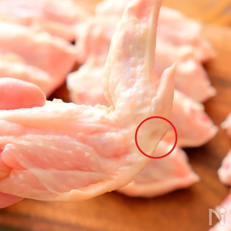 Sweet and Spicy Chicken Wings (Te-ba Karaage, 手羽唐揚げ) Process2