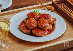 Teriyaki Tsukune Chicken Patties