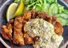 Crunchy Chicken Nanban with Homemade Tartar Sauce