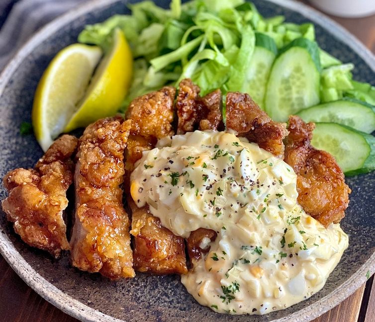 Crunchy Chicken Nanban with Homemade Tartar Sauce