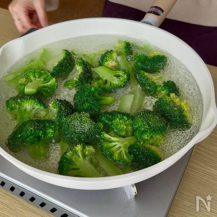 Brocoli au Wasabi Process2
