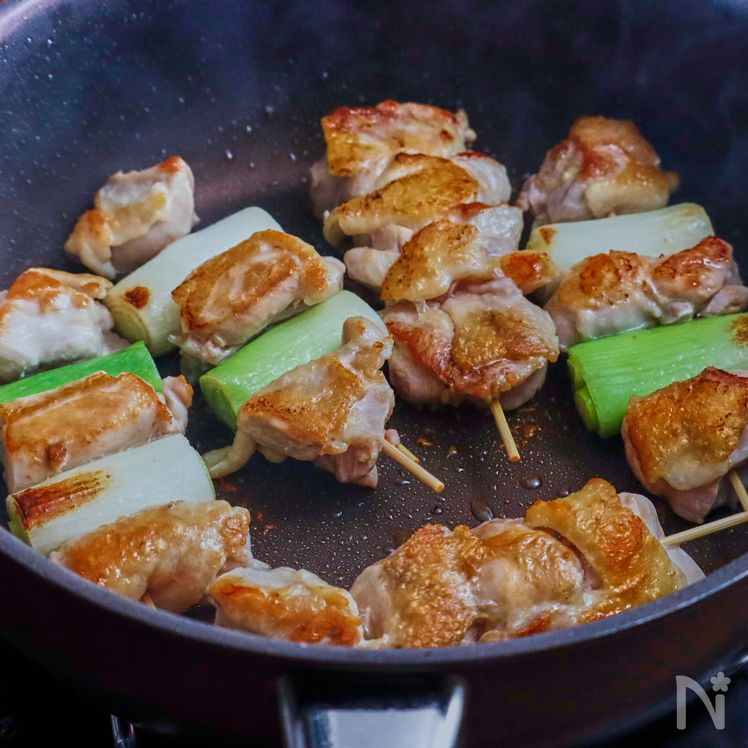 Yakitori Teriyaki Chicken Skewers Process3