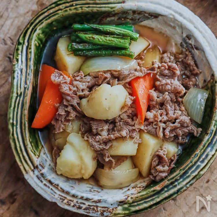 Japanese-style Meat and Potatoes(Nikujaga) Process4