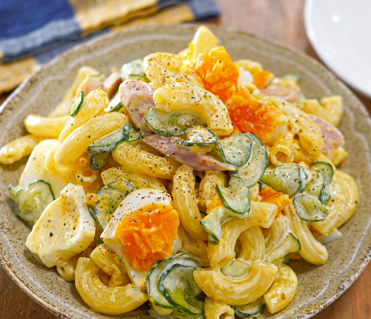 Curry-Flavored Macaroni Salad