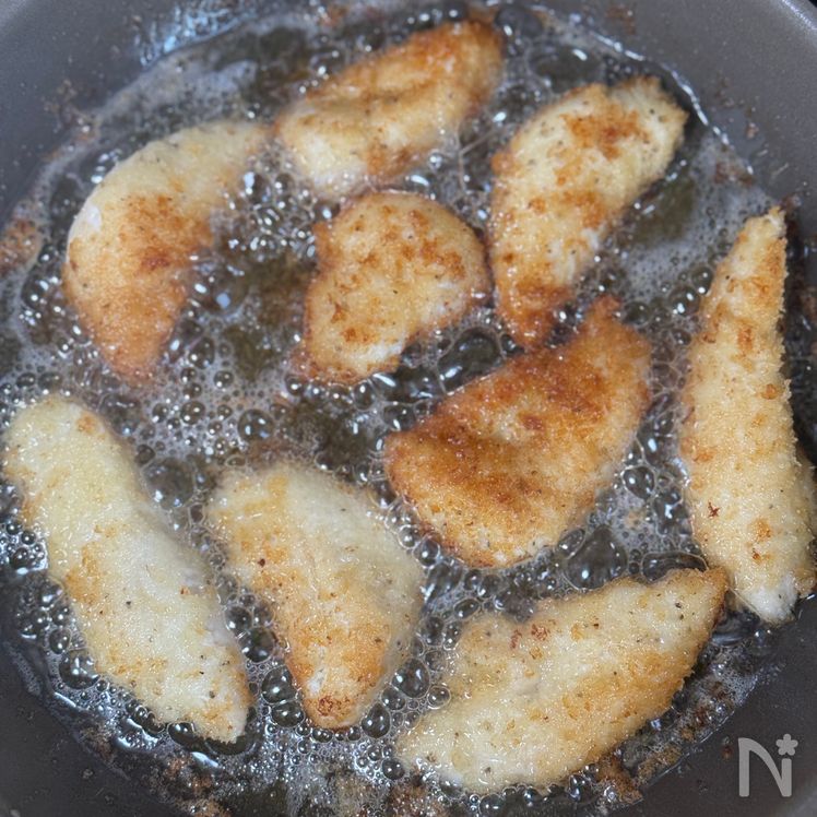 Amazing Sauce! Sweet and Savory Chicken Tenderloin Katsu (Perfect for Bento Boxes) Process3