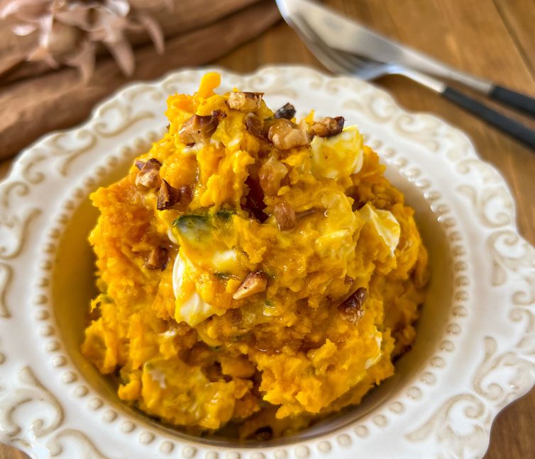 Delectible Maple Kabocha Salad