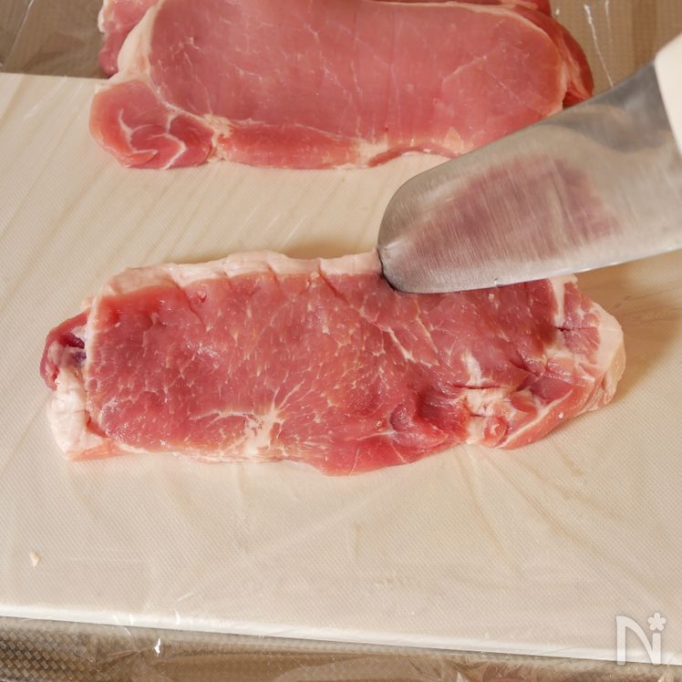 Perfect Pork Loin Tonkatsu Process2