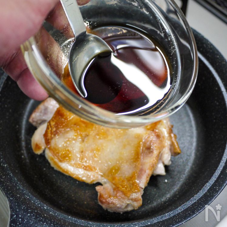 Crispy-Skin Chicken Teriyaki Process3