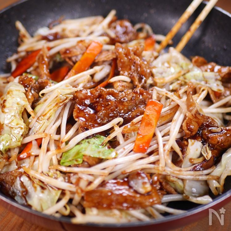 Super-Rich Stir-Fried Pork and Vegetables with Bold Japanese Worcestershire Sauce Process4