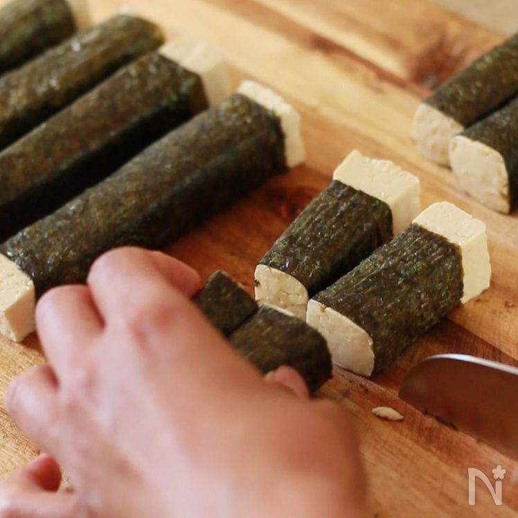 Tofu Nori Roll Process3