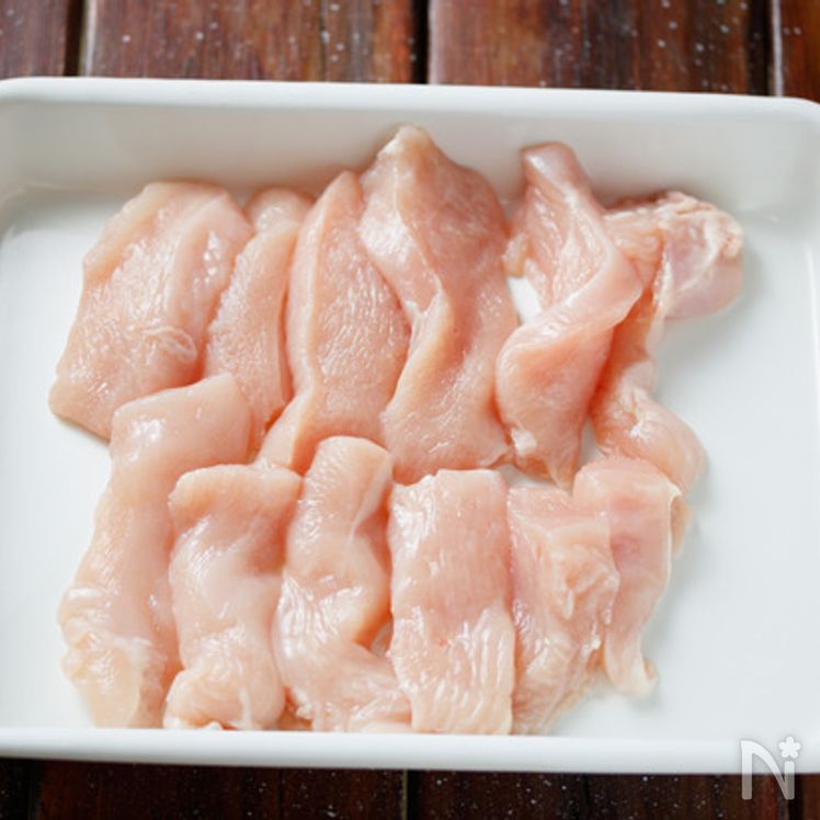 Chicken Breast Sticks with Umami Sauce Process1