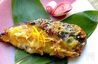 Black Cod with Green Onion Miso (Gin Dara no Negi Miso Yaki, 銀だらのねぎ味噌焼き)