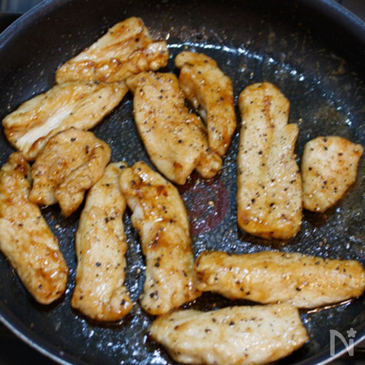 Chicken Breast Sticks with Umami Sauce Process4