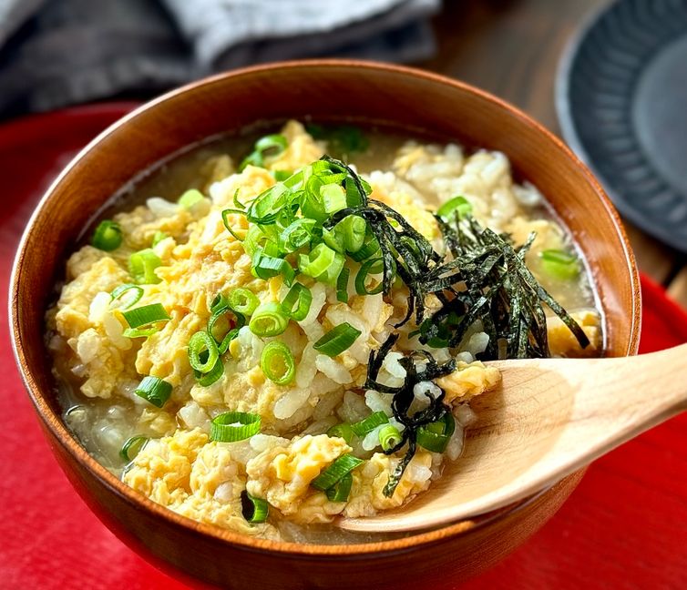 Egg Zōsui (卵雑炊)