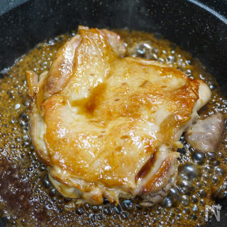 Crispy-Skin Chicken Teriyaki Process5