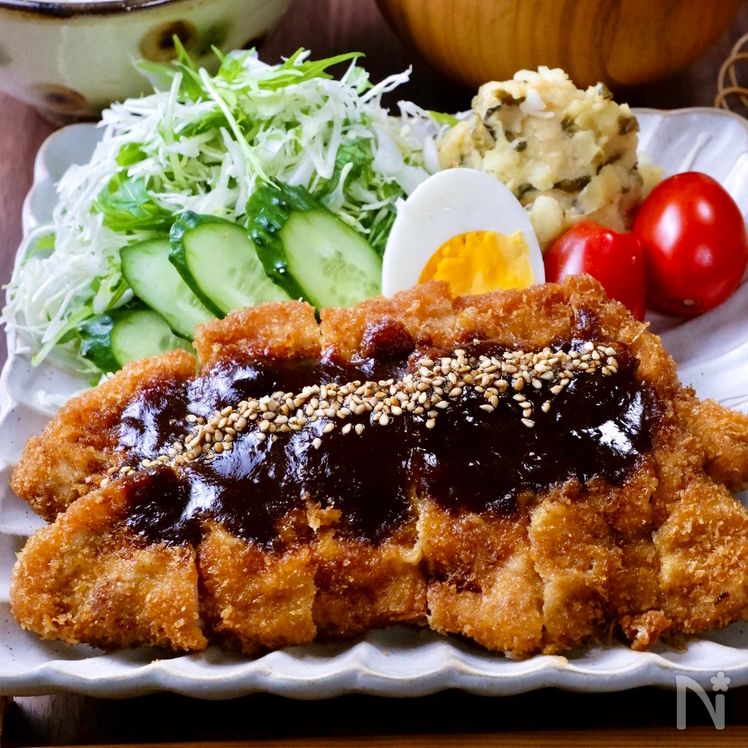 Thịt Heo Chiên Xù Sốt Miso Ngọt (Miso Katsu) Process7