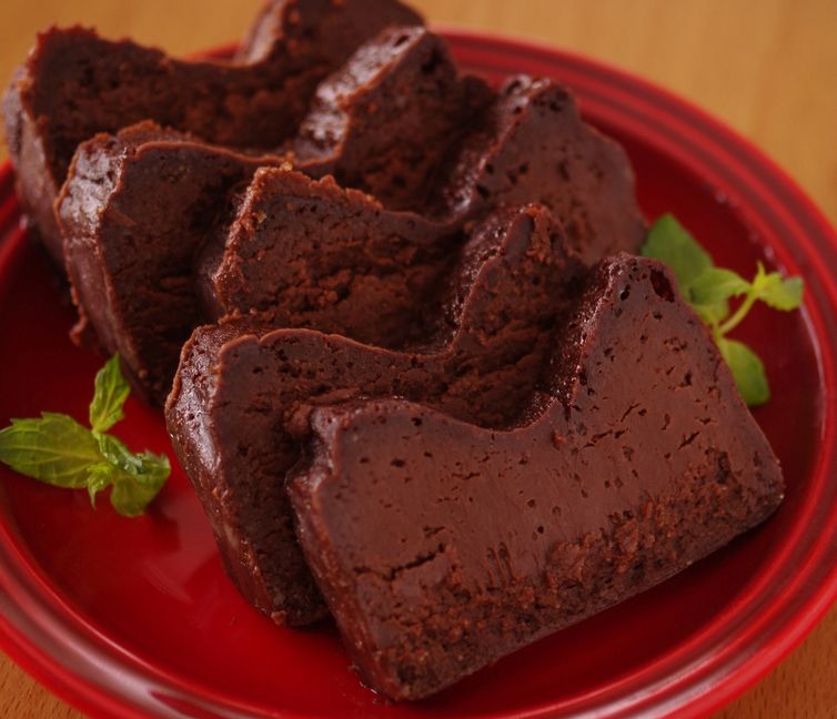 Rich & Decadent Half-Baked Chocolate Gateau