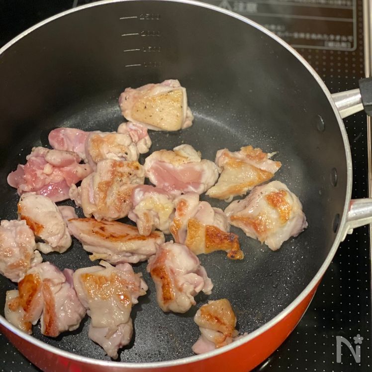 Creamy Tomato Chicken Stew Process1