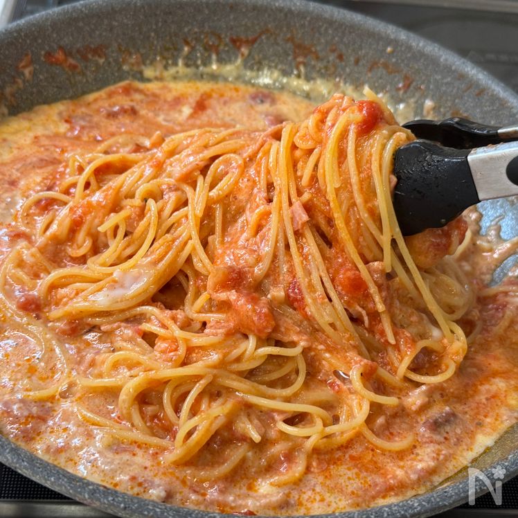 Better-Than-Restaurant Tomato Carbonara Process6