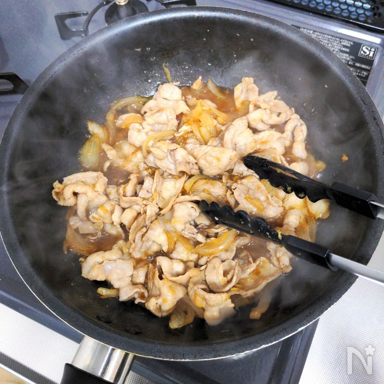 This Is It! Japanese Diner-Style Pork Ginger Stir-Fry Process3