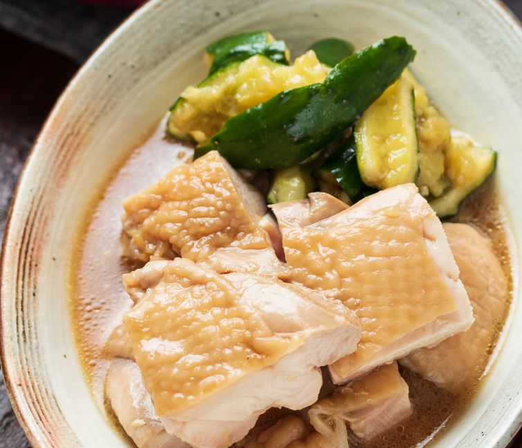 Poulet Chashu Rafraîchissant au Ponzu