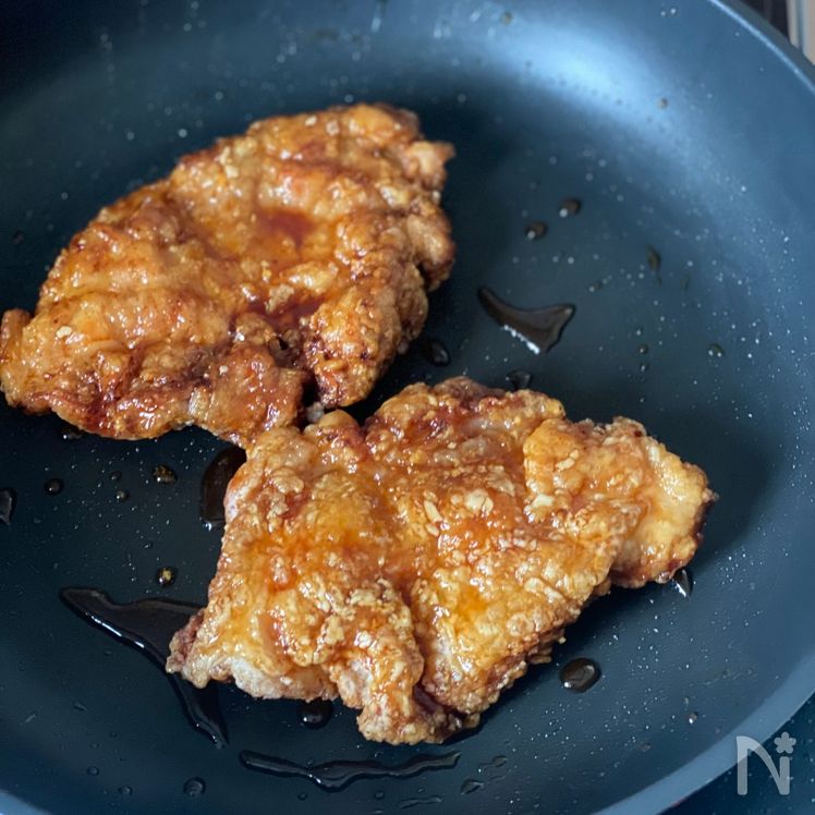 Crunchy Chicken Nanban with Homemade Tartar Sauce Process5