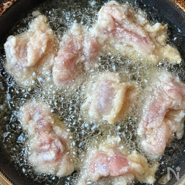 No-marinate Japanese-Style Umami Dashi Karaage Process3