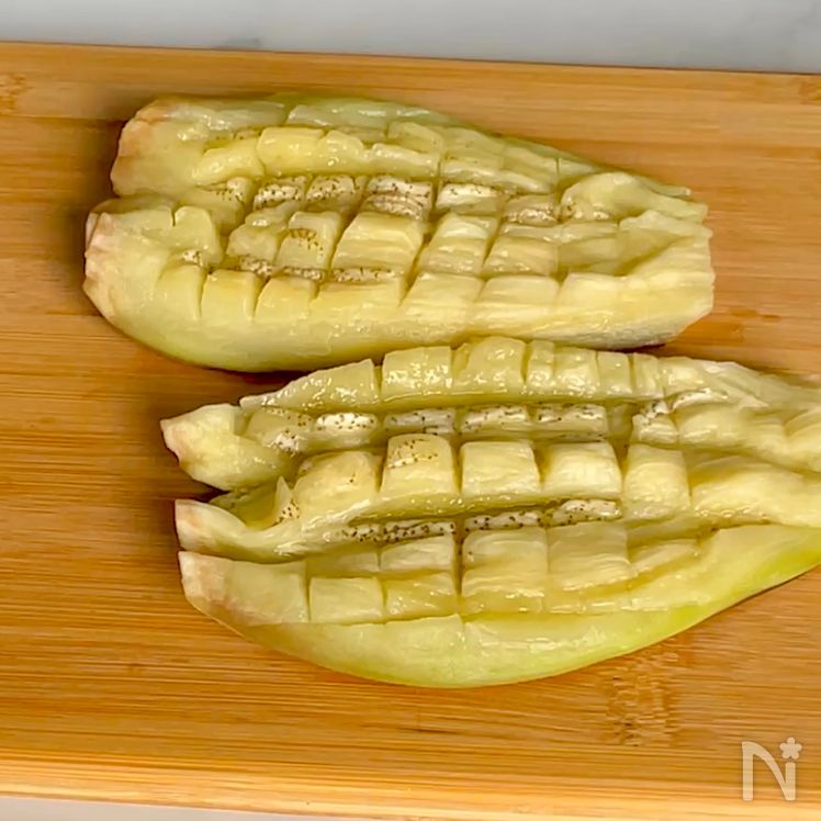 Vegan Eggplant “Unagi” Bowl Process2