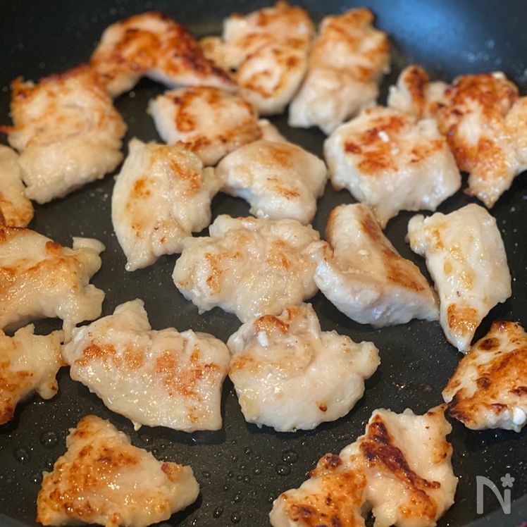 Yakitori-Shop Style “Addictive” Shio-Dare Chicken Process3