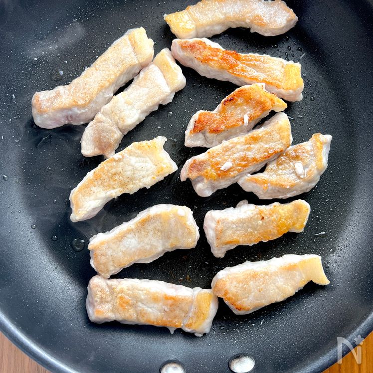 Pork Steak with Ginger Miso Glaze Process2