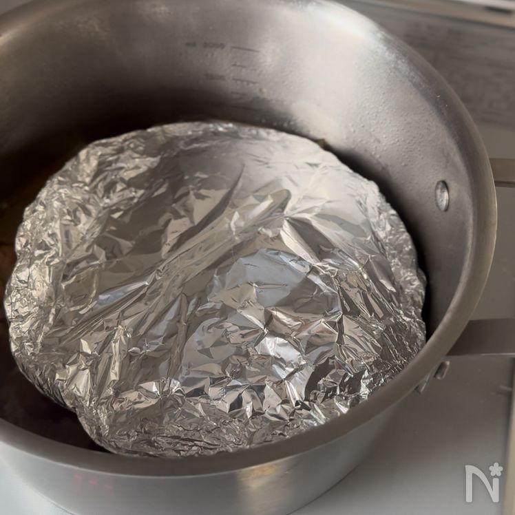 Chicken Drumettes and Daikon Radish Simmered in Rich Sauce Process4