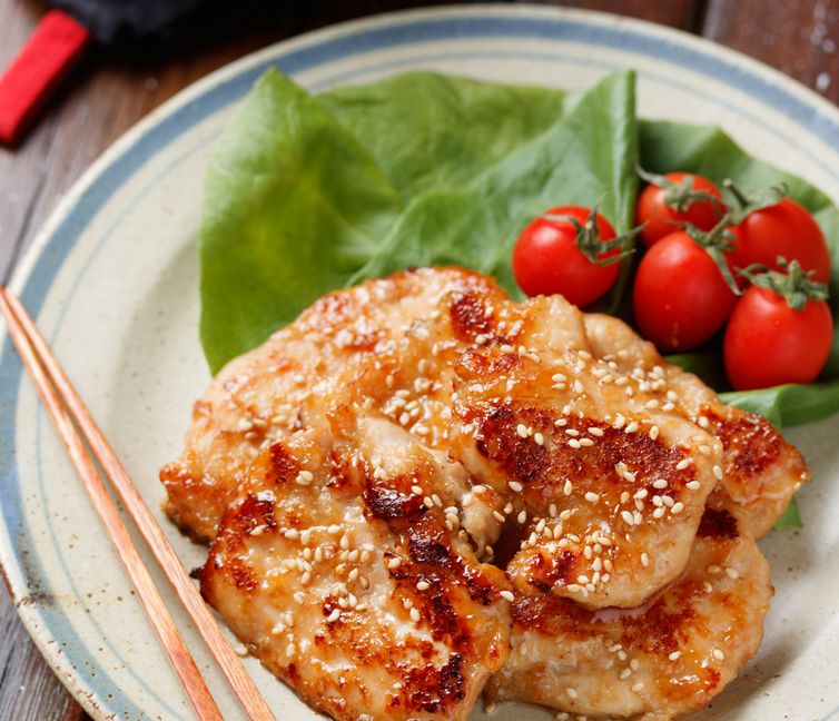 Yakiniku-Style Chicken Breast
