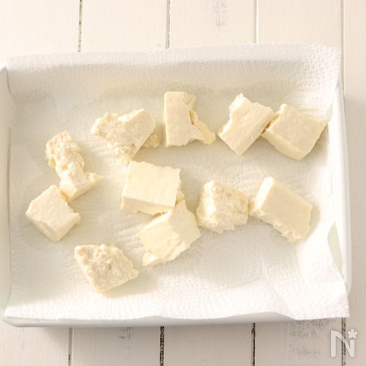 Korean-Style Choregi Tofu Salad Process1
