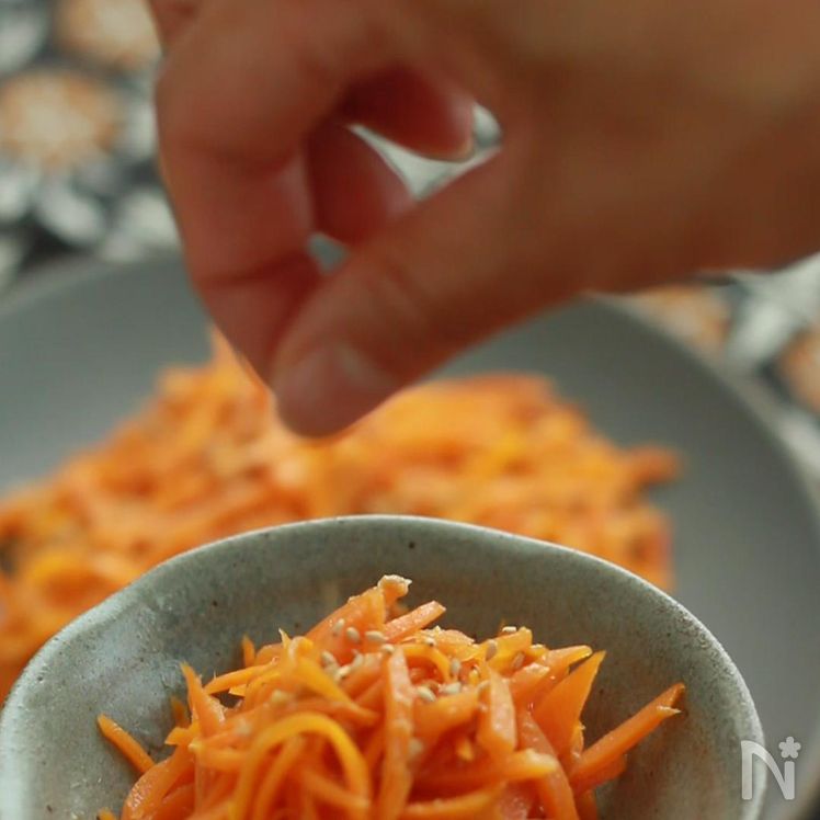 Carrot Kinpira Process4