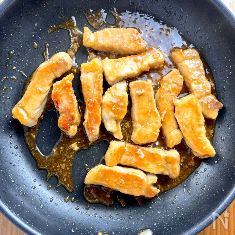 Pork Steak with Ginger Miso Glaze Process3