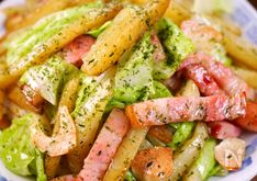 Seaweed Salt & Butter Stir-Fry with Potatoes, Cabbage, and Bacon