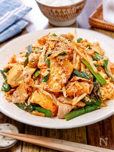 Pork and Kimchi Tofu Champuru