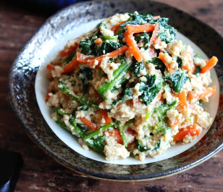 Spinach and Tofu Shiraae – A Taste Just Like Your Favorite Japanese Deli