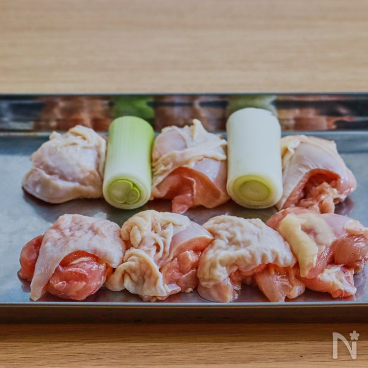 Yakitori Teriyaki Chicken Skewers Process1