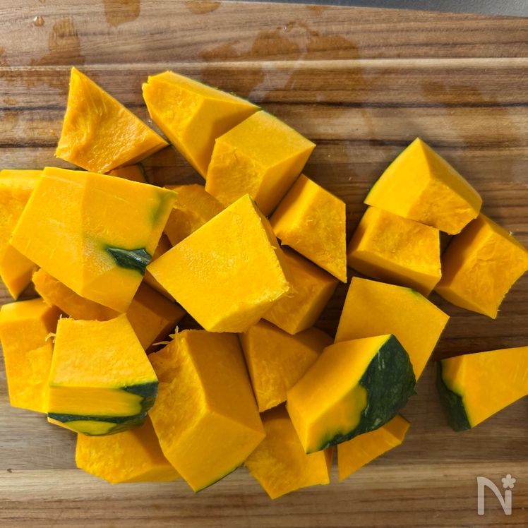 Delectible Maple Kabocha Salad Preparation