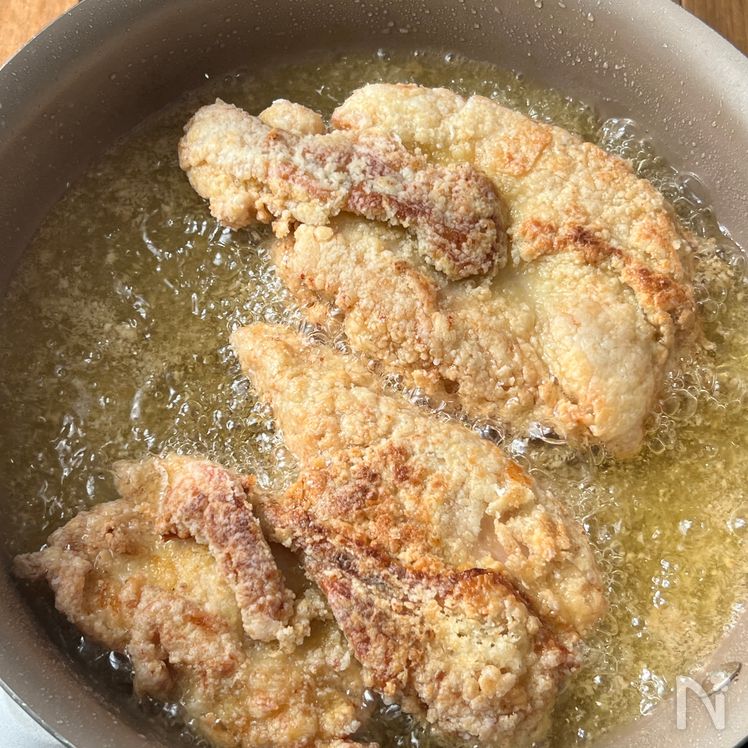 Juicy Large-Cut Chicken Breast Karaage Process5