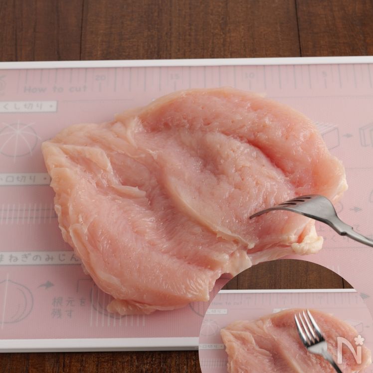 Sweet & Savory Chicken Steak with Grated Daikon Preparation