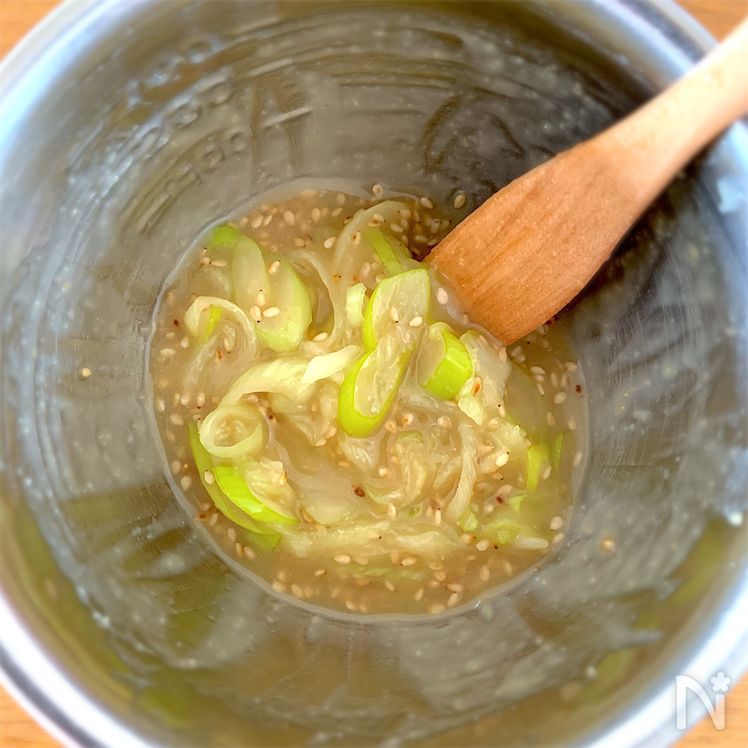 Black Cod with Green Onion Miso (Gin Dara no Negi Miso Yaki, 銀だらのねぎ味噌焼き) Process3