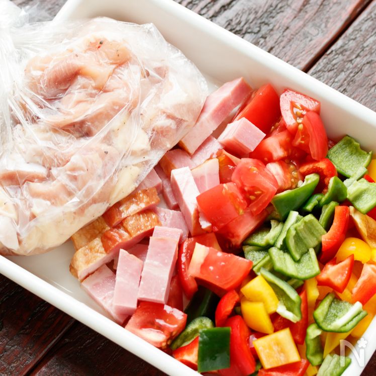 Rice Cooker Chicken Paella Process1